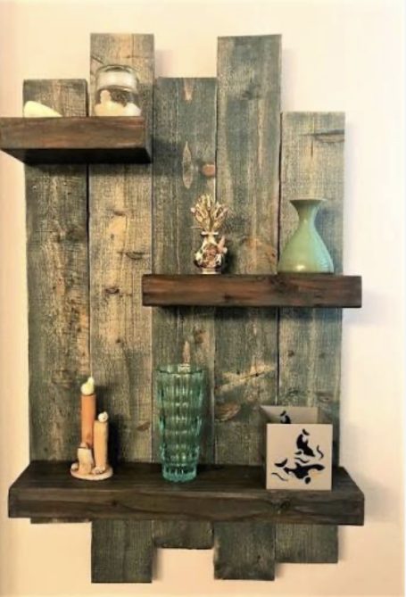 Rustic shelving 